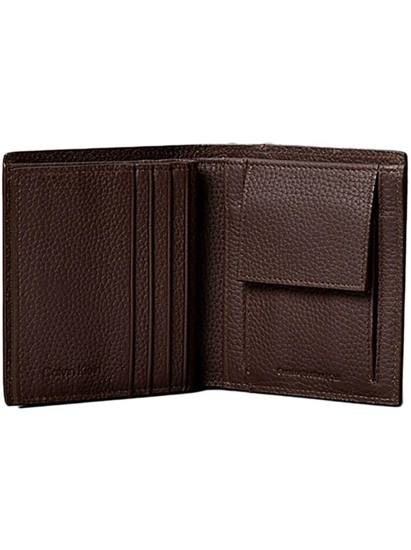 Portefeuille Homme Calvin Klein Jeans Marron cappuccino - Kiabi