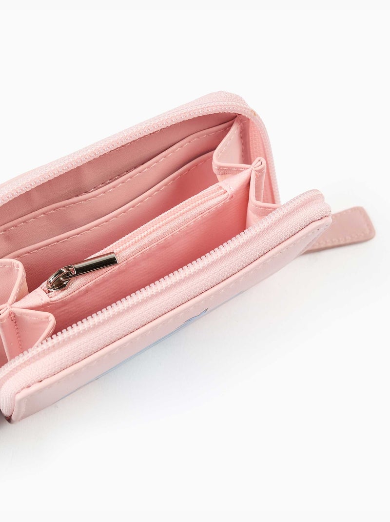 Portemonnee met Stitch en Angel print Roze - Kiabi
