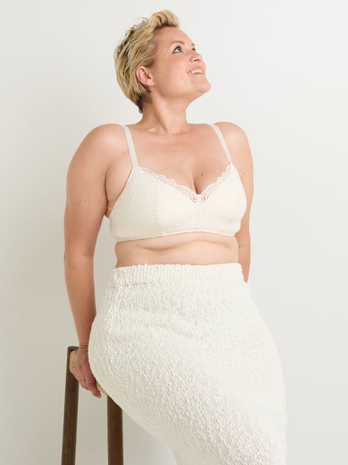 Post opératoire ampliforme Dentelle - RougeGorge Lingerie - Kiabi Post opératoire ampliforme Dentelle - RougeGorge Lingerie - Kiabi
