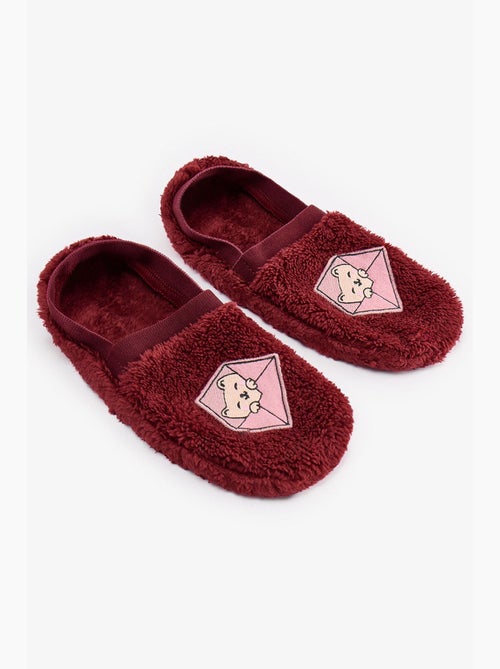 Postcard day pantoffels met kattenprint penti - Kiabi Postcard day pantoffels met kattenprint penti - Kiabi
