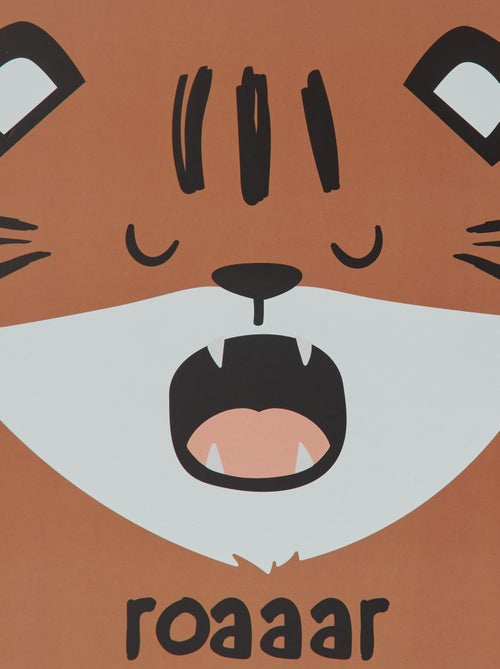 Poster met print 30 x 40 cm - Kiabi Home - Kiabi