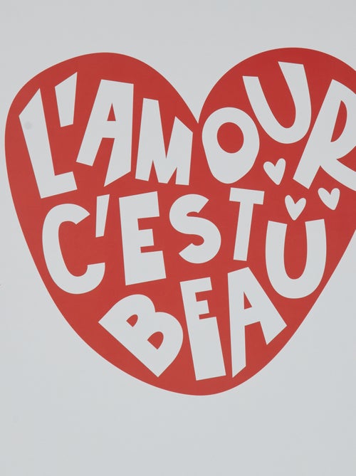 Poster met print 30 x 40 cm - Kiabi Home - Kiabi