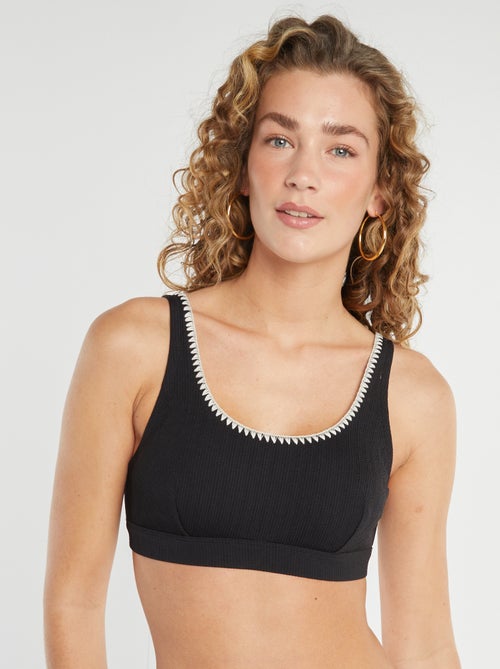 Postoperatieve badbeha van gewafelde stof - Kiabi