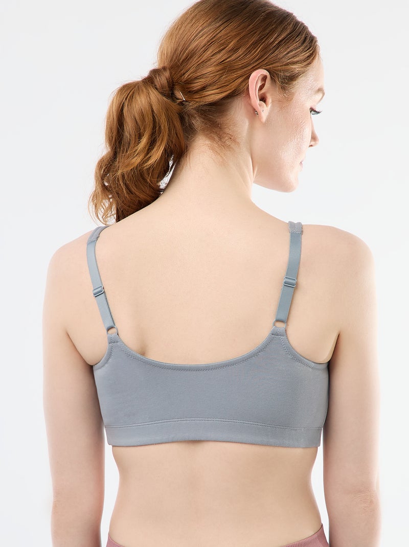 Postoperatieve beha - Roze Oktober Blauw - Kiabi