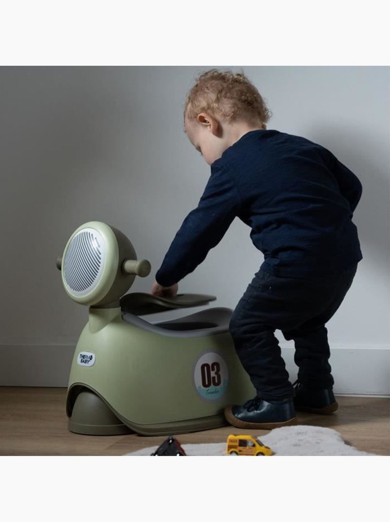 Pot ludique - thermobaby - scooter - cuvette amovible Vert - Kiabi