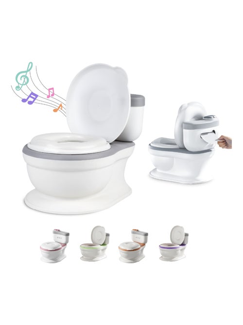 Pot réaliste pour apprentissage de la propreté - avec son | SUPERBE BEBE - Kiabi Pot réaliste pour apprentissage de la propreté - avec son | SUPERBE BEBE - Kiabi