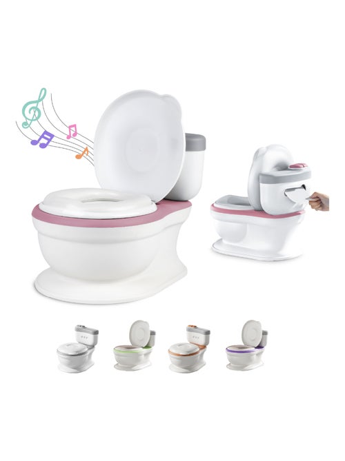 Pot réaliste pour apprentissage de la propreté - avec son | SUPERBE BEBE - Kiabi Pot réaliste pour apprentissage de la propreté - avec son | SUPERBE BEBE - Kiabi