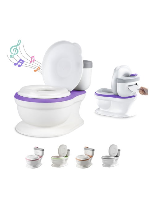 Pot réaliste pour apprentissage de la propreté - avec son | SUPERBE BEBE - Kiabi Pot réaliste pour apprentissage de la propreté - avec son | SUPERBE BEBE - Kiabi