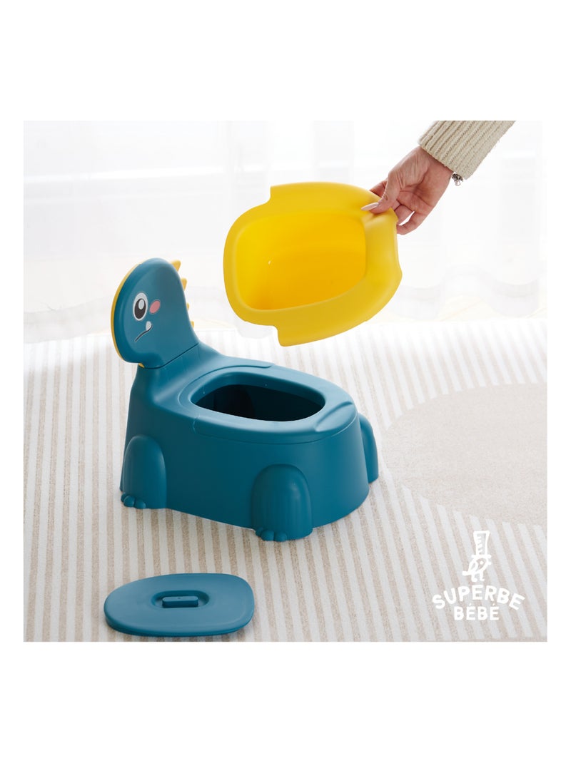 Pot toilette bébé - DINO | SUPERBE BEBE Bleu - Kiabi
