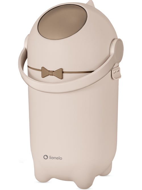 Poubelle à couches LIONELO Purebin - Hermétique - 10 L - Pour sacs universels - Kiabi Poubelle à couches LIONELO Purebin - Hermétique - 10 L - Pour sacs universels - Kiabi