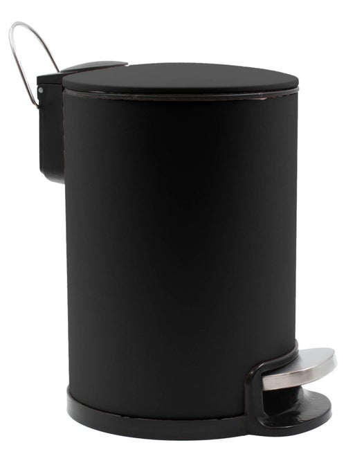 Poubelle de salle de bain métal mat - Kiabi Poubelle de salle de bain métal mat - Kiabi