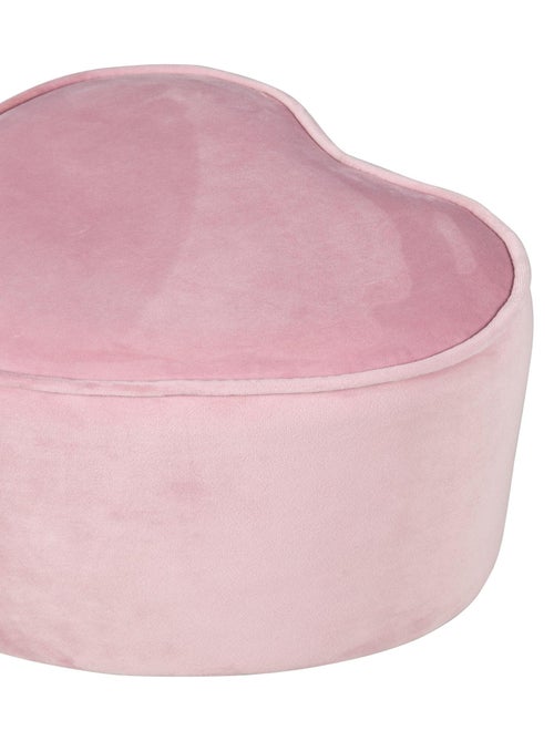 Pouf coeur en velours doux pour enfant - ROBA 'lil sofa' - Kiabi
