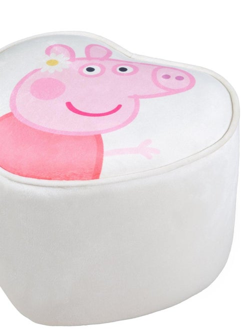 Pouf coeur en velours doux pour enfant 'roba peppa pig' - Kiabi Pouf coeur en velours doux pour enfant 'roba peppa pig' - Kiabi