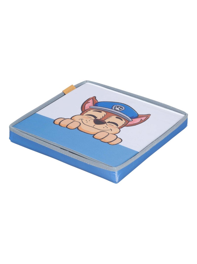 Pouf cube de rangement pliant pour enfant Pat' Patrouille ROBA Bleu Multicolore Blanc - Kiabi