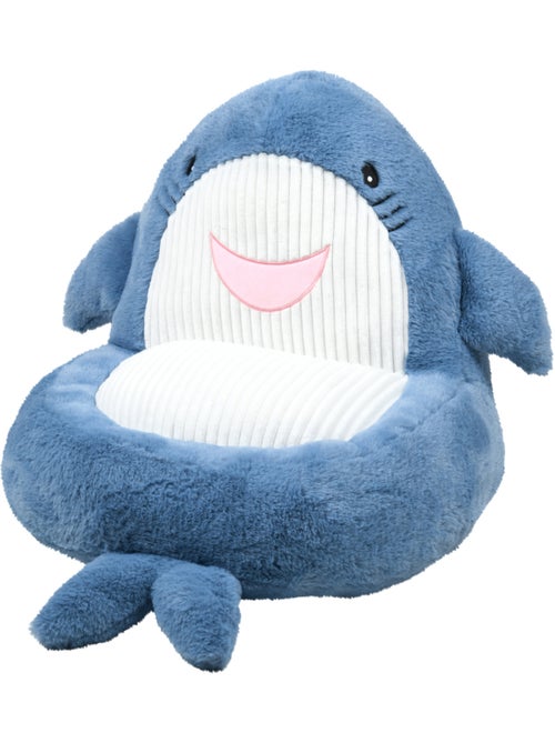 Pouf enfant en forme de requin - Kiabi