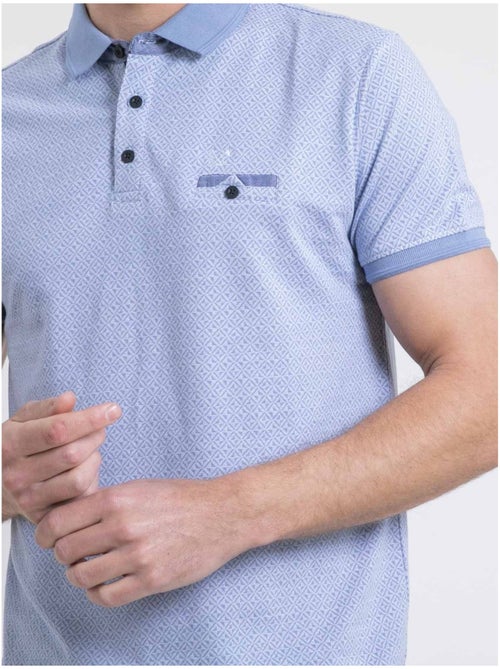 Poulouka poloshirt met korte mouwen van puur katoen - Kiabi