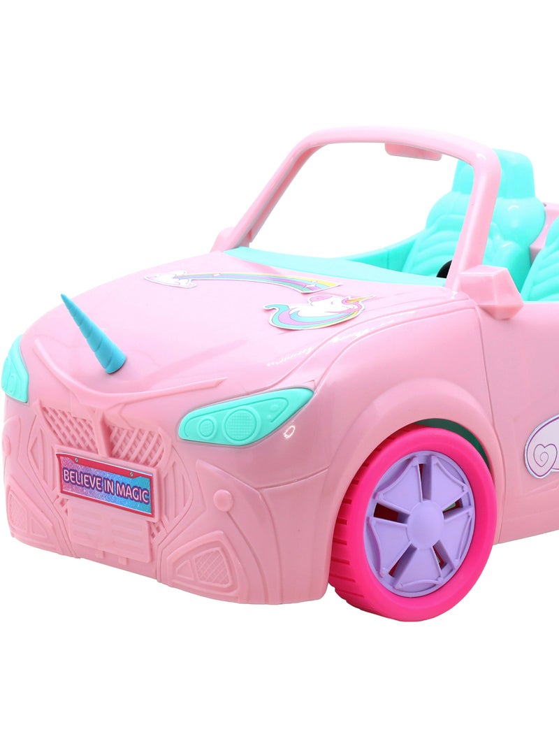 Poupée princesse licorne avec voiture +3 ans dreameez N/A - Kiabi
