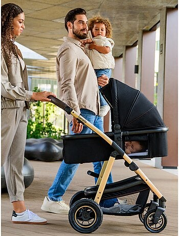 Poussette 2 en 1 LIONELO Amber - Pack poussette, Nacelle, Sac et Accessoires - Jusqu'à 22kg