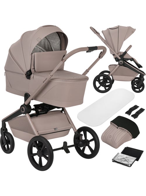 Poussette 2en1 LIONELO Freya - Poussette - Nacelle - Accessoires - Nacelle pliable avec le châssis - Kiabi