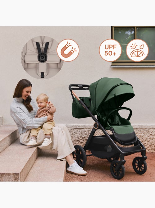 Poussette 2en1 LIONELO Layla - Pack poussette, Nacelle et Accessoires - Jusqu'à 22kg - Kiabi Poussette 2en1 LIONELO Layla - Pack poussette, Nacelle et Accessoires - Jusqu'à 22kg - Kiabi