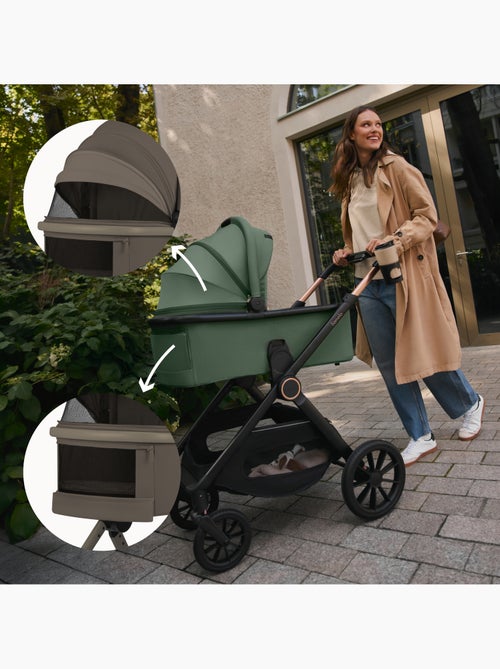 Poussette 2en1 LIONELO Layla - Pack poussette, Nacelle et Accessoires - Jusqu'à 22kg - Kiabi Poussette 2en1 LIONELO Layla - Pack poussette, Nacelle et Accessoires - Jusqu'à 22kg - Kiabi