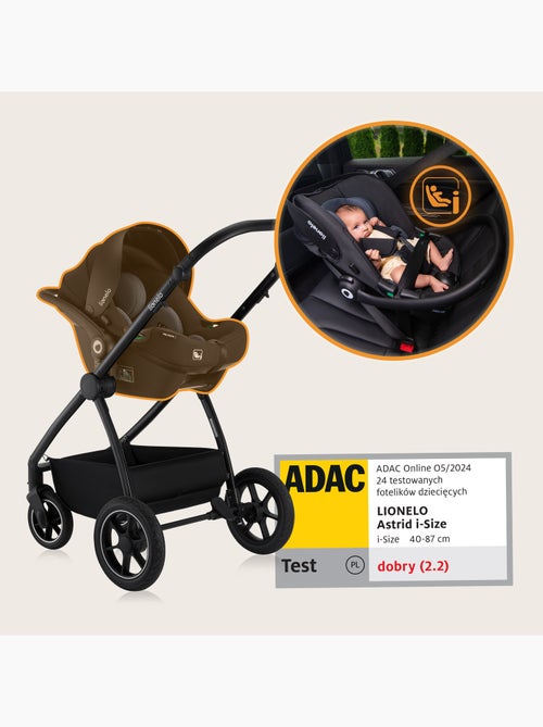 Poussette 3en1 LIONELO Meril - Pack poussette, Nacelle, Cosi, Sac et accessoires - Kiabi Poussette 3en1 LIONELO Meril - Pack poussette, Nacelle, Cosi, Sac et accessoires - Kiabi