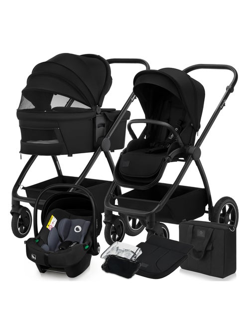 Poussette 3en1 LIONELO Meril - Pack poussette, Nacelle, Cosi, Sac et accessoires - Kiabi Poussette 3en1 LIONELO Meril - Pack poussette, Nacelle, Cosi, Sac et accessoires - Kiabi