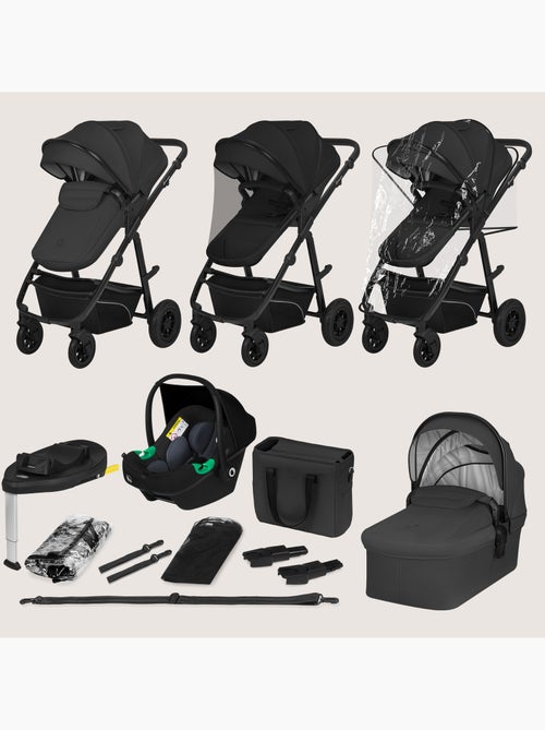 Poussette 4en1 LIONELO Bianka - Poussette + Nacelle + Siège-auto + Base ISOFIX 180° - Kiabi Poussette 4en1 LIONELO Bianka - Poussette + Nacelle + Siège-auto + Base ISOFIX 180° - Kiabi