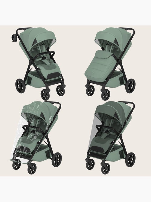 Poussette canne compacte lionelo bett- légère & pliable - légère & pliable - jusqu'à 22 kg - Kiabi Poussette canne compacte lionelo bett- légère & pliable - légère & pliable - jusqu'à 22 kg - Kiabi