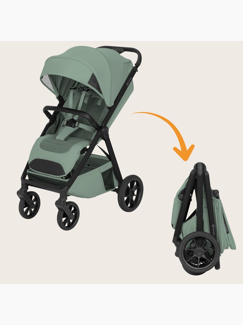Poussette canne compacte lionelo bett- légère & pliable - légère & pliable - jusqu'à 22 kg Vert - Kiabi