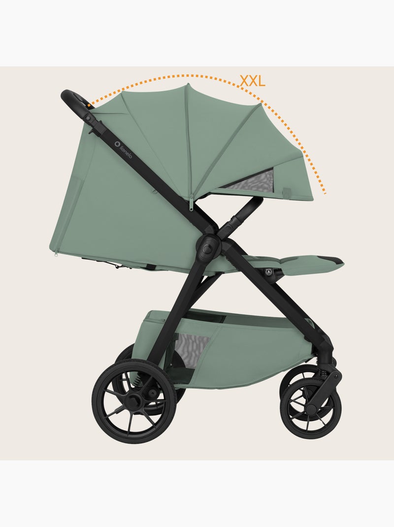 Poussette canne compacte lionelo bett- légère & pliable - légère & pliable - jusqu'à 22 kg Vert - Kiabi