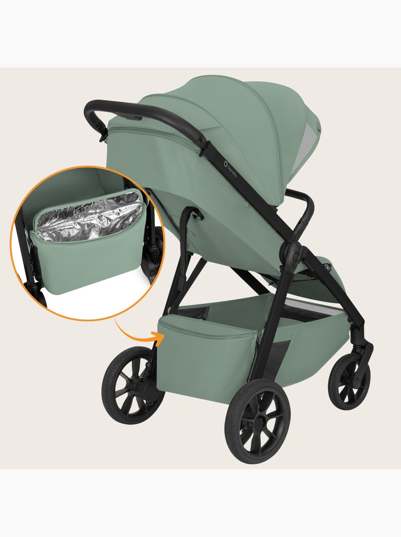Poussette canne compacte lionelo bett- légère & pliable - légère & pliable - jusqu'à 22 kg Vert - Kiabi