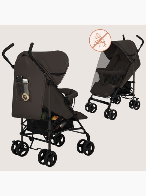 Poussette canne compacte LIONELO Elia - Légère - 6-36 mois - Moustiquaire incluse - Kiabi Poussette canne compacte LIONELO Elia - Légère - 6-36 mois - Moustiquaire incluse - Kiabi