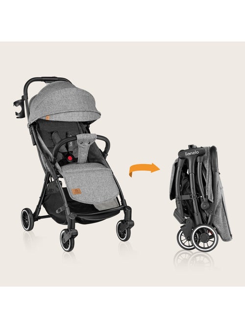 Poussette canne compacte LIONELO Julie One - Jusqu'à 22 Kg - Légère & pliable - Accessoires - Kiabi