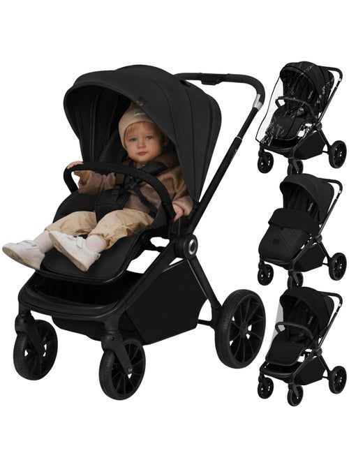 Poussette canne compacte LIONELO Mika Plus - Jusqu'à 22 kg - Légère & pliable - Accessoires - Kiabi