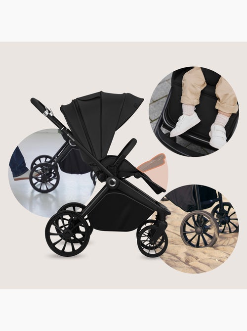 Poussette canne compacte LIONELO Mika Plus - Jusqu'à 22 kg - Légère & pliable - Accessoires - Kiabi