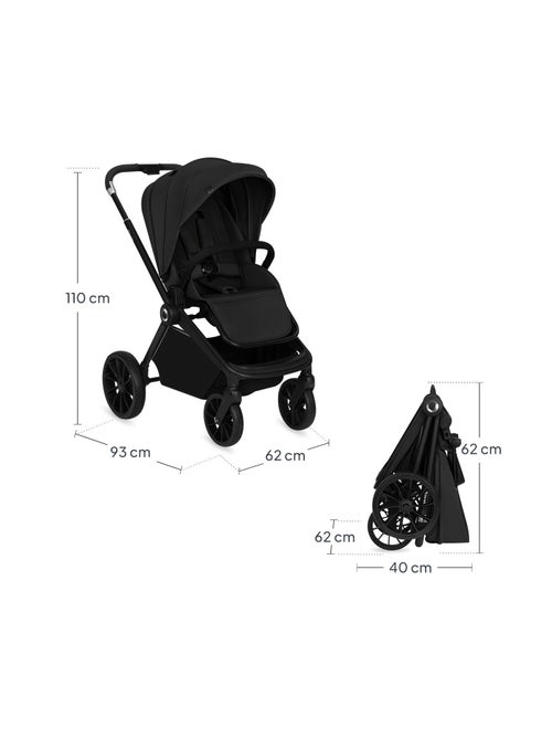 Poussette canne compacte LIONELO Mika Plus - Jusqu'à 22 kg - Légère & pliable - Accessoires - Kiabi