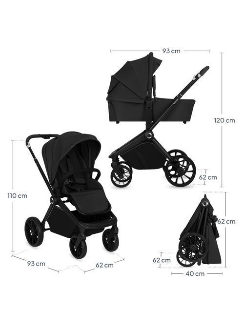 Poussette combinée 2en1 LIONELO Mika Plus - Pack poussette, Nacelle - Accessoires - Kiabi