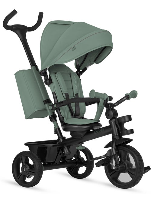 Poussette et tricycle bébé lionelo haari - jusqu'à 25 kg - siège réversible - panier et sac inclus - Kiabi