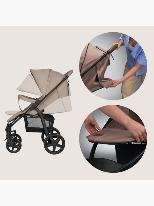 Poussette tout terrain LIONELO Annet Plus - Amortisseurs - Grandes roues - Accessoires - Kiabi