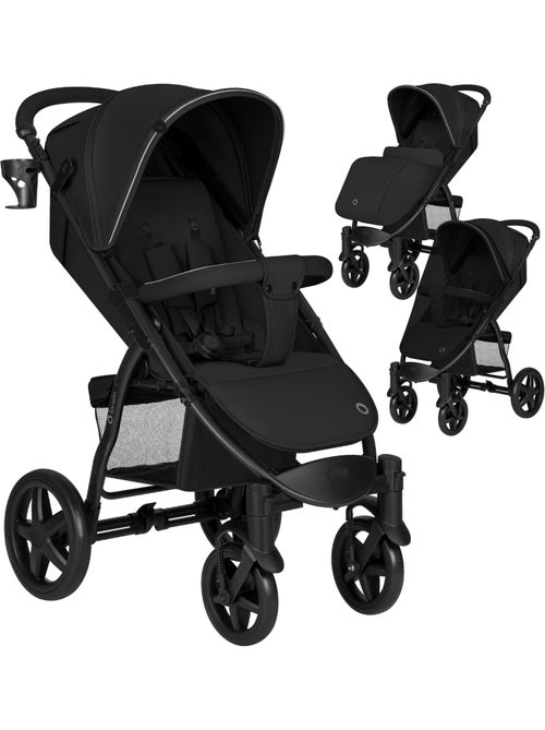 Poussette tout terrain LIONELO Annet Plus - Amortisseurs - Grandes roues - Accessoires - Kiabi