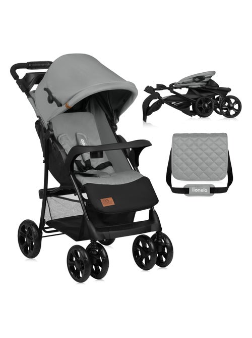 Poussette tout terrain LIONELO Emma - 6-36 mois - Sac inclus - Pliage rapide - Kiabi Poussette tout terrain LIONELO Emma - 6-36 mois - Sac inclus - Pliage rapide - Kiabi