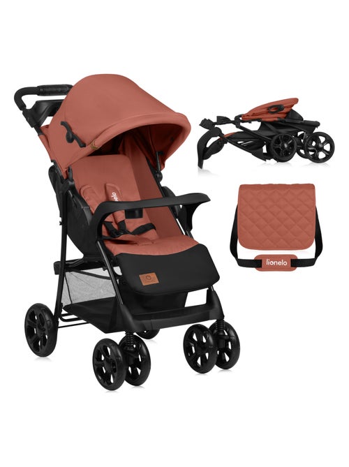 Poussette tout terrain LIONELO Emma - 6-36 mois - Sac inclus - Pliage rapide - Kiabi Poussette tout terrain LIONELO Emma - 6-36 mois - Sac inclus - Pliage rapide - Kiabi