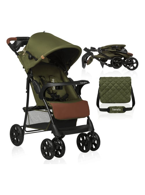 Poussette tout terrain LIONELO Emma - 6-36 mois - Sac inclus - Pliage rapide - Kiabi Poussette tout terrain LIONELO Emma - 6-36 mois - Sac inclus - Pliage rapide - Kiabi