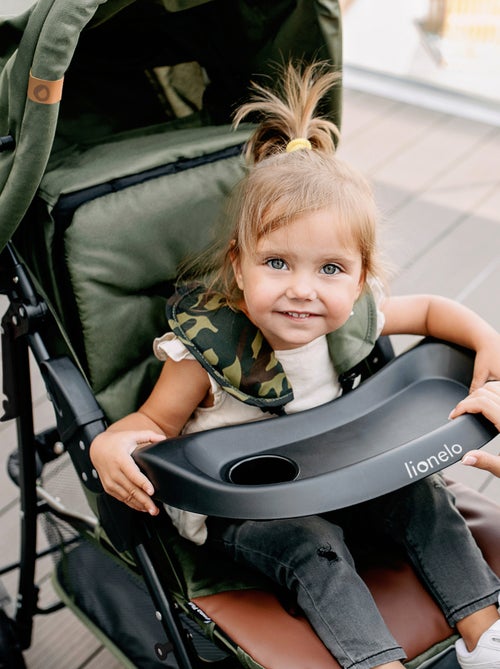 Poussette tout terrain LIONELO Emma - 6-36 mois - Sac inclus - Pliage rapide - Kiabi Poussette tout terrain LIONELO Emma - 6-36 mois - Sac inclus - Pliage rapide - Kiabi