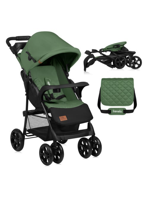 Poussette tout terrain LIONELO Emma - 6-36 mois - Sac inclus - Pliage rapide - Kiabi Poussette tout terrain LIONELO Emma - 6-36 mois - Sac inclus - Pliage rapide - Kiabi