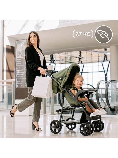 Poussette tout terrain LIONELO Emma - 6-36 mois - Sac inclus - Pliage rapide - Kiabi Poussette tout terrain LIONELO Emma - 6-36 mois - Sac inclus - Pliage rapide - Kiabi