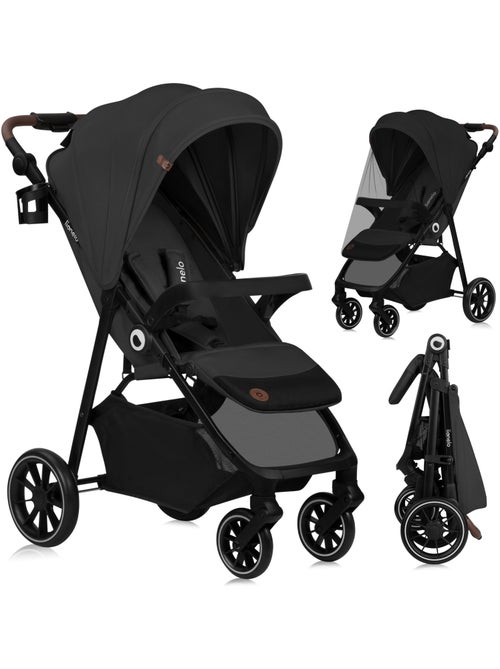 Poussette tout terrain LIONELO Emma One - Pliage rapide - Grand roues - 6-48 mois - Kiabi Poussette tout terrain LIONELO Emma One - Pliage rapide - Grand roues - 6-48 mois - Kiabi