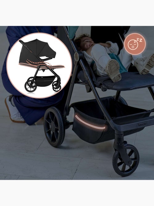 Poussette tout terrain LIONELO Mira - Jusqu'à 22 Kg - Grande surface - Grandes roues - Kiabi Poussette tout terrain LIONELO Mira - Jusqu'à 22 Kg - Grande surface - Grandes roues - Kiabi
