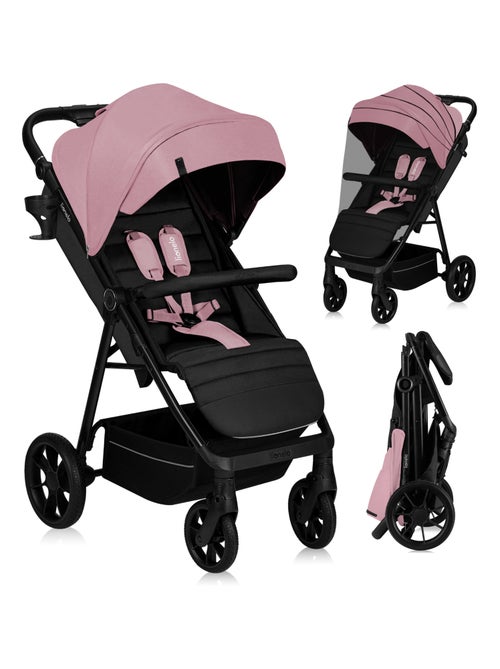 Poussette tout terrain LIONELO Mira - Jusqu'à 22 Kg - Grande surface - Grandes roues - Kiabi Poussette tout terrain LIONELO Mira - Jusqu'à 22 Kg - Grande surface - Grandes roues - Kiabi